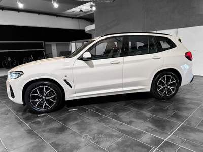 BMW X3 xdrive20d mhev 48V Msport auto Bianco usata Parma