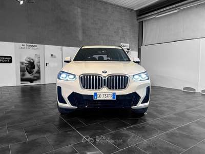 BMW X3 xdrive20d mhev 48V Msport auto Bianco usata Parma