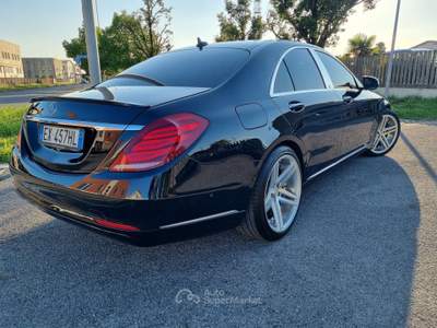 Mercedes-Benz Classe S S 350 d (cdi bt) Maximum 4matic lunga auto Nero usata TREVIGLIO
