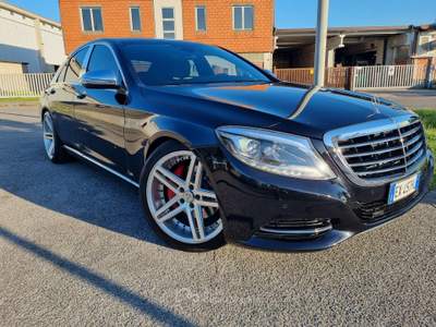 Mercedes-Benz Classe S S 350 d (cdi bt) Maximum 4matic lunga auto Nero usata TREVIGLIO