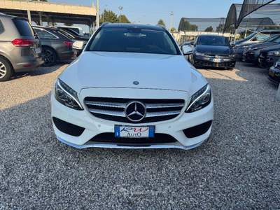 Mercedes-Benz Classe C C 220 d 4Matic Automatic Premium Bianco usata Ponte di Piave