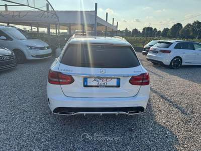 Mercedes-Benz Classe C C 220 d 4Matic Automatic Premium Bianco usata Ponte di Piave