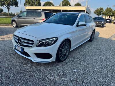 Mercedes-Benz Classe C C 220 d 4Matic Automatic Premium Bianco usata Ponte di Piave