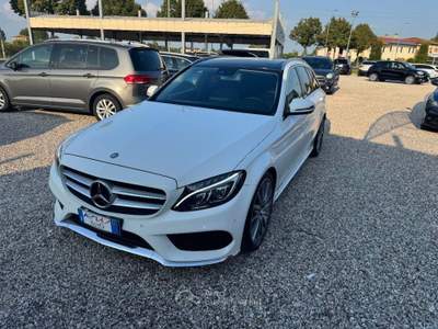 Mercedes-Benz Classe C C 220 d 4Matic Automatic Premium Bianco usata Ponte di Piave