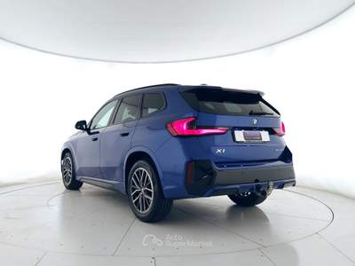 BMW X1 X1 sdrive18d msport auto gancio traino Blu/Azzurro usata Ghedi