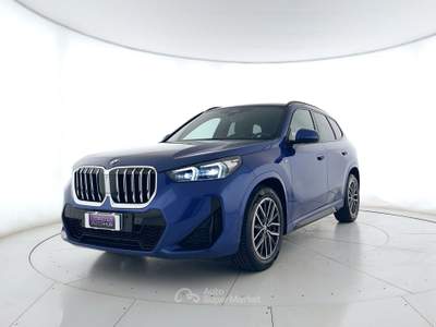 BMW X1 X1 sdrive18d msport auto gancio traino Blu/Azzurro usata Ghedi