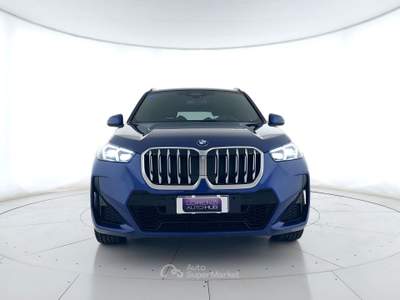 BMW X1 X1 sdrive18d msport auto gancio traino Blu/Azzurro usata Ghedi