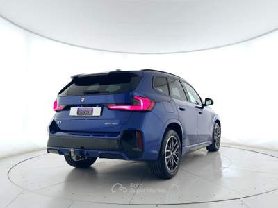 BMW X1 X1 sdrive18d msport auto gancio traino Blu/Azzurro usata Ghedi