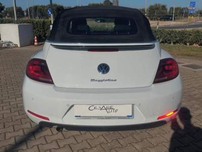 Volkswagen Maggiolino  Cabrio 1.2 tsi bm Design Bianco usata Fasano