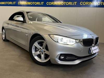BMW Serie 4 420d d Cabrio Luxury Argento usata Fornovo San Giovanni