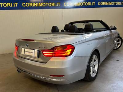 BMW Serie 4 420d d Cabrio Luxury Argento usata Fornovo San Giovanni