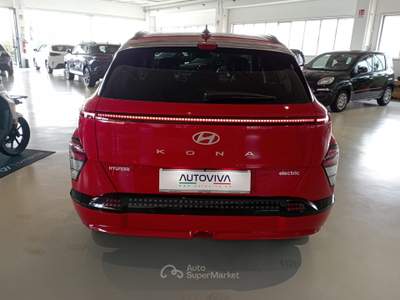 Hyundai Kona EV 64.8 KWh Exclusive Rosso usata Riva presso Chieri