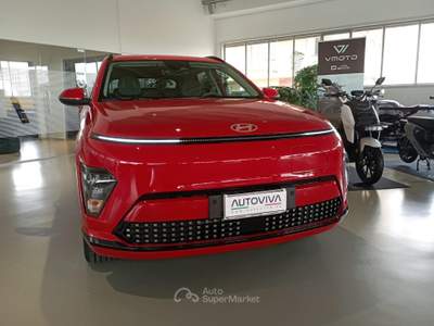 Hyundai Kona EV 64.8 KWh Exclusive Rosso usata Riva presso Chieri