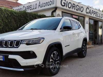 Jeep Compass  1.3 Turbo T4 PHEV Business 4xe auto Bianco usata Ragusa