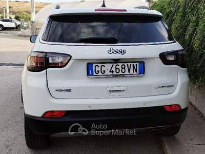 Jeep Compass  1.3 Turbo T4 PHEV Business 4xe auto Bianco usata Ragusa