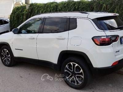 Jeep Compass  1.3 Turbo T4 PHEV Business 4xe auto Bianco usata Ragusa