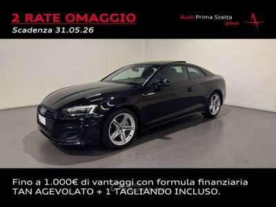 Audi A5 COUPE 40 TDI MHEV S-TRONIC BUSINESS ADVANCED Nero usata San Fior