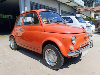 Fiat 500  Arancione usata Lomazzo
