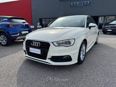 Audi A3 1.6 tdi Attraction 110cv E6 Bianco usata Tavagnacco
