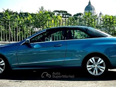 Mercedes-Benz Classe E cabriolet Blu/Azzurro usata Roma