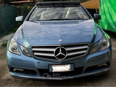 Mercedes-Benz Classe E cabriolet Blu/Azzurro usata Roma
