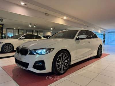 BMW Serie 3 320d d mhev 48V Msport auto SEDILI PEL/ALC*CLIMA 3 ZONE Bianco usata CONEGLIANO