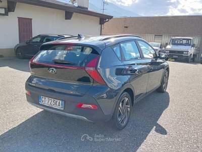 Hyundai Bayon  1.2 mpi xline led pack Blu/Azzurro usata Torino