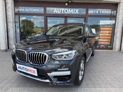 BMW X3 Xdrive20d xLine 190cv auto Nero usata Campobasso