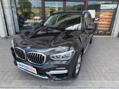 BMW X3 Xdrive20d xLine 190cv auto Nero usata Campobasso
