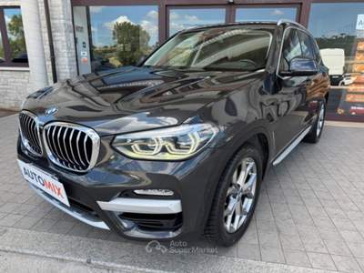 BMW X3 Xdrive20d xLine 190cv auto Nero usata Campobasso