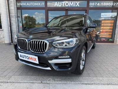 BMW X3 Xdrive20d xLine 190cv auto Nero usata Campobasso