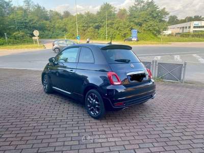 Fiat 500 1.0 Hybrid Hey Google Nero usata Briga Novarese