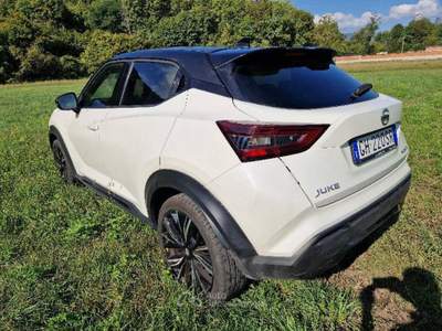 Nissan Juke vettura perfetta cerchi in lega 19"  Bianco usata Trana
