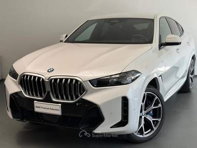 BMW X6 xdrive30d mhev 48V Msport auto Bianco usata Trento