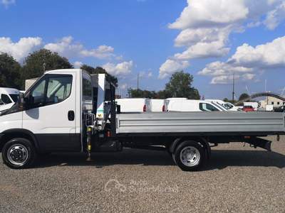 Iveco Daily daily 35 C14H cassone con Gru Bianco usata Reggio nell'Emilia