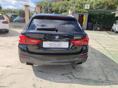 BMW Serie 5 525d BMW 525 D TOURING M SPORT Nero usata FRASCATI