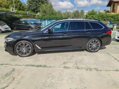 BMW Serie 5 525d BMW 525 D TOURING M SPORT Nero usata FRASCATI