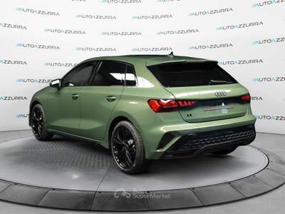 Audi A3 SPB TDI 110 kW S tronic S line edition *TETTO, 18", MATRIX, SONOS 3D, PROMO AZZURRA* Verde usata Suzzara