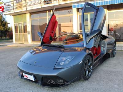 Lamborghini Murciélago Coupe 6.5 LP 640 CV e-gear DA COLLEZIONE Nero usata TAGLIO DI PO