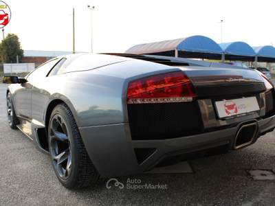 Lamborghini Murciélago Coupe 6.5 LP 640 CV e-gear DA COLLEZIONE Nero usata TAGLIO DI PO