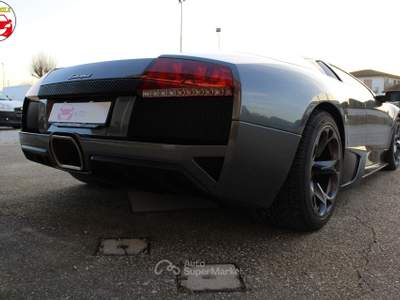 Lamborghini Murciélago Coupe 6.5 LP 640 CV e-gear DA COLLEZIONE Nero usata TAGLIO DI PO