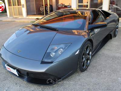 Lamborghini Murciélago Coupe 6.5 LP 640 CV e-gear DA COLLEZIONE Nero usata TAGLIO DI PO