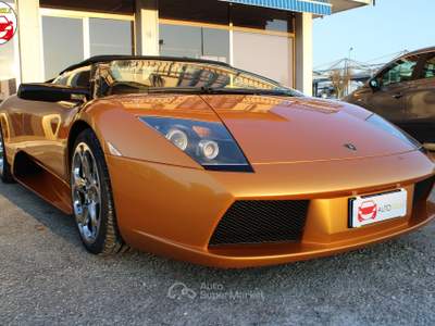 Lamborghini Murciélago Roadster 6.2 e-gear 580 CV DA COLLEZIONISTA Oro usata TAGLIO DI PO