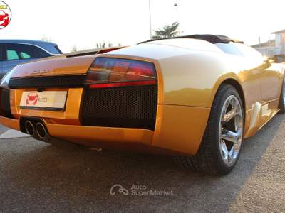 Lamborghini Murciélago Roadster 6.2 e-gear 580 CV DA COLLEZIONISTA Oro usata TAGLIO DI PO