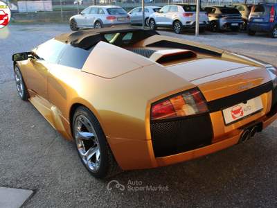 Lamborghini Murciélago Roadster 6.2 e-gear 580 CV DA COLLEZIONISTA Oro usata TAGLIO DI PO