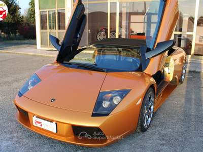 Lamborghini Murciélago Roadster 6.2 e-gear 580 CV DA COLLEZIONISTA Oro usata TAGLIO DI PO