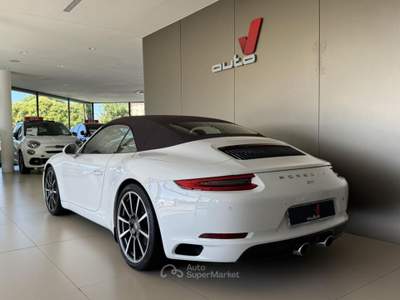 Porsche 911 3.0 Carrera Cabriolet PDK-SPORT CRONO-IVA ESPOSTA Bianco usata Preganziol