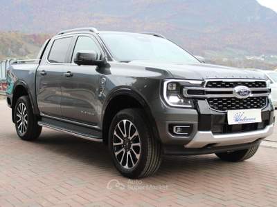 Ford Ranger 3.0D 240cv DC Platinum "PRONTA CONSEGNA" Grigio usata Denno