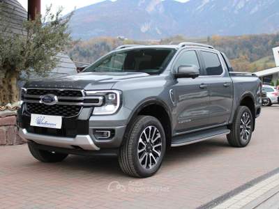 Ford Ranger 3.0D 240cv DC Platinum "PRONTA CONSEGNA" Grigio usata Denno