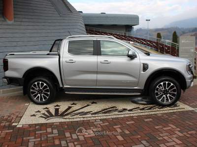 Ford Ranger 3.0D 240cv DC Platinum "PRONTA CONSEGNA" Argento usata Denno